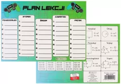 Plan lekcji A5 Pad