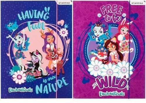 Teczka z gumką A4 Enchantimals - tantis.pl