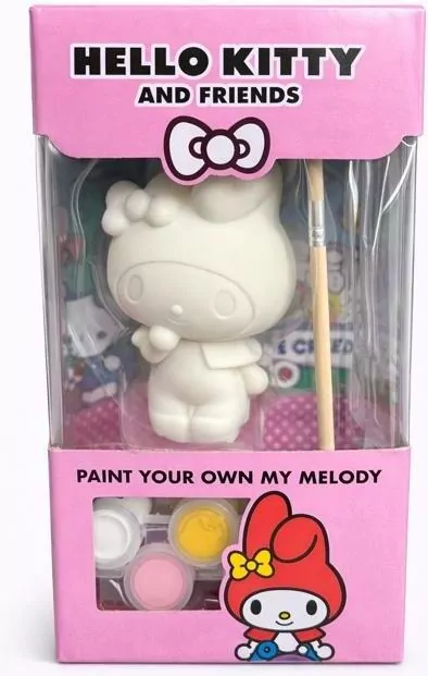 Figurka Hello Kitty do malowania + farbki - tantis.pl