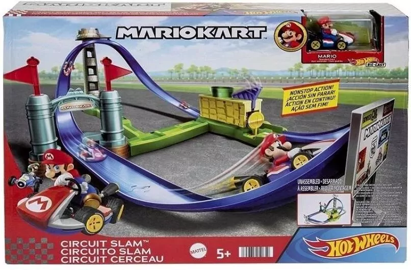 Hot Wheels Mario Kart Circuit Slam Track - tantis.pl