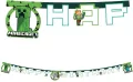 Banner Minecraft Happy Birthday - tantis.pl