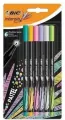 BIC. Cienkopisy Intensity Fine mix Pastel, 6 kolorów - tantis.pl