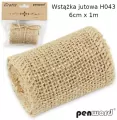 Wstążka jutowa 60mmx1m - tantis.pl