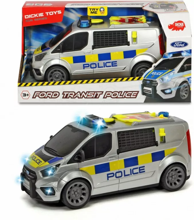 Samochód policyjny. Ford Transit 28cm - tantis.pl
