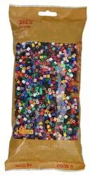 Hama Midi Koraliki w woreczku 6000 wielokolorowe - tantis.pl