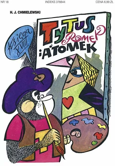 Tytus plastykiem. Tytus, Romek i A'Tomek. Księga XVIII - tantis.pl