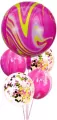 Zestaw balonów różowych 30-56 cm - tantis.pl