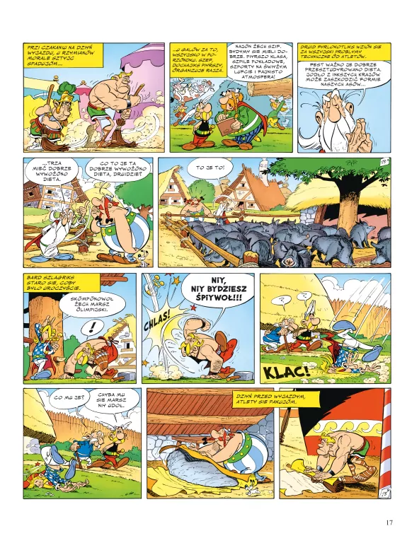 Asteriks na szpilach ôlimpijskich. Asteriks. Tom 12 - tantis.pl