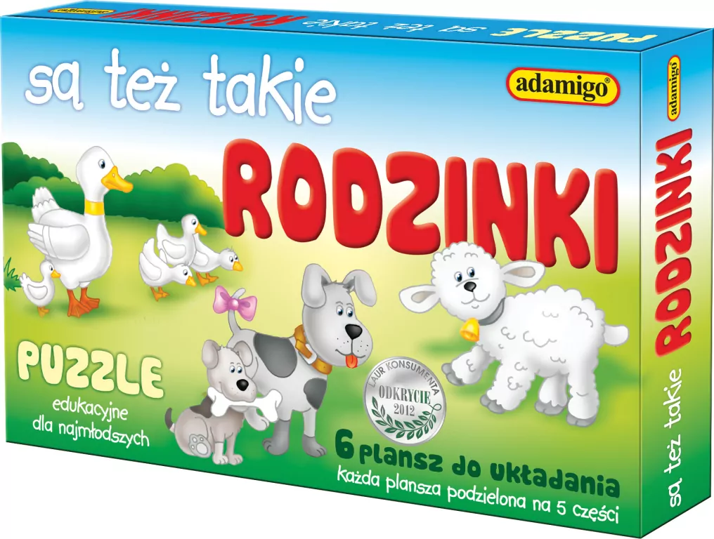 Puzzle. Są też takie rodzinki - tantis.pl