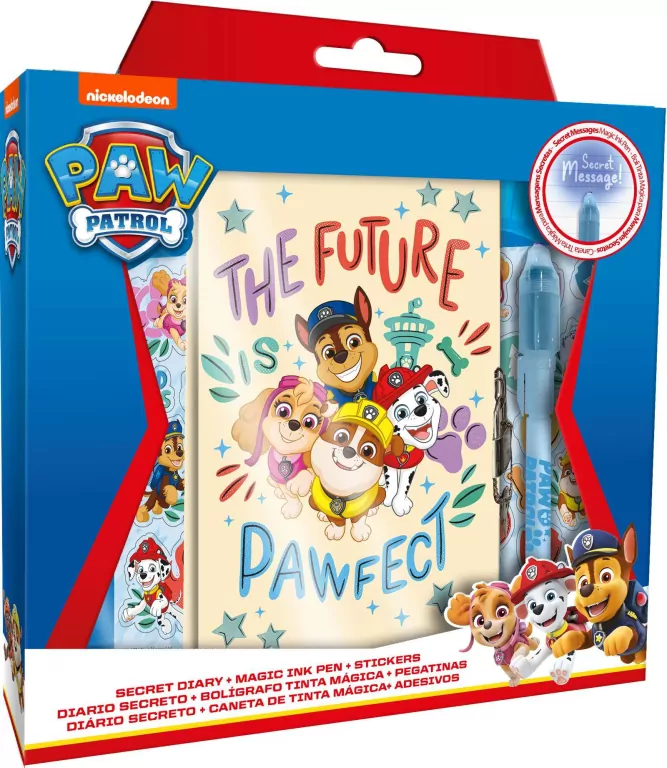 Pamiętnik z magicznym długopisem Paw Patrol PW19970 - tantis.pl