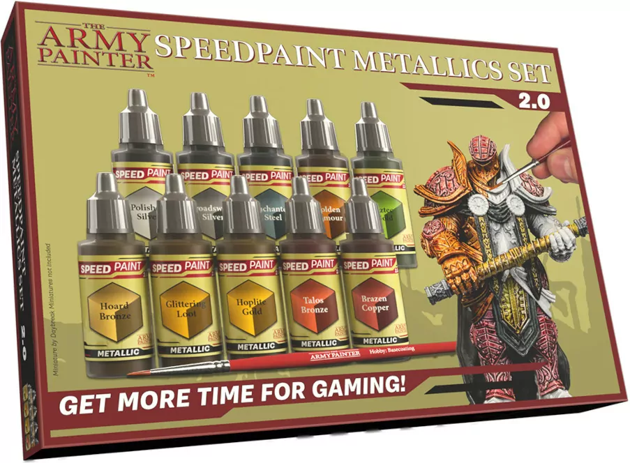 The Army Painter: Speedpaint 2.0 - Metallics Set - tantis.pl