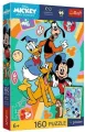 Puzzle 160 Disney Mysia godzina + plakat TREFL - tantis.pl