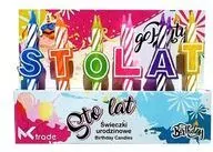 Świeczki urodzinowe "Sto lat" - tantis.pl