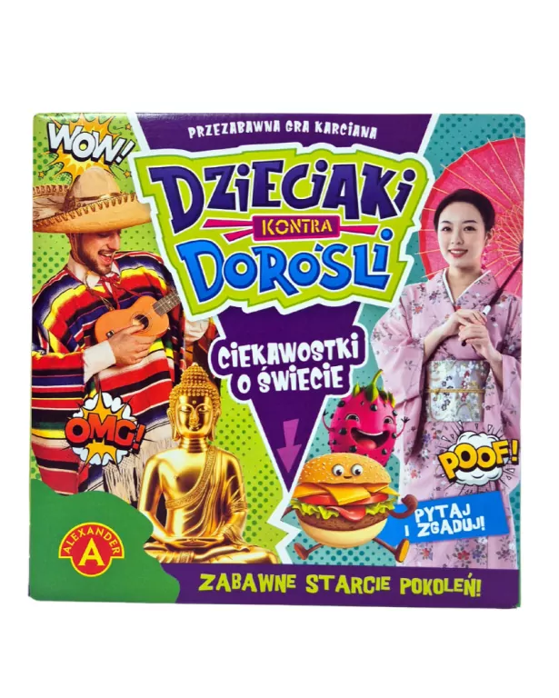 Dzieciaki kontra Dorośli. Ciekawostki o świecie - tantis.pl