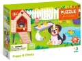 Puzzle Pies i kurczaki 30el - tantis.pl