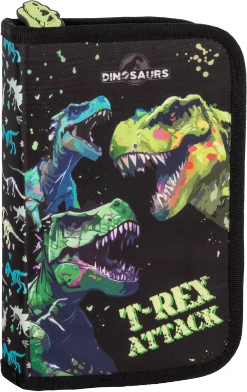 Piórnik jednokomorowy z wyp Dinozaur 20 DERFORM - tantis.pl