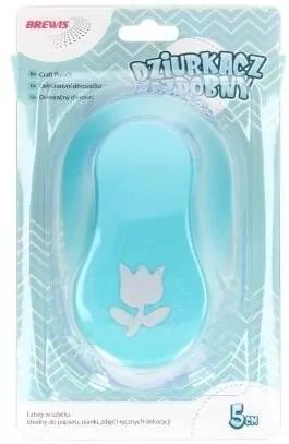 Dziurkacz ozdobny. Tulipan 5cm, mix - tantis.pl