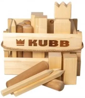 Kubb w drewnianym pudełku - tantis.pl