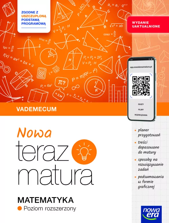 Matematyka. NOWA Teraz Matura 2026. Vademecum. Poziom rozszerzony - tantis.pl