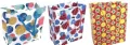 Torebka ozdobna matowa 20x25x10cm mix FRESH - tantis.pl