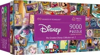 Puzzle 9000 The Greatest Disney Collection TREFL - tantis.pl