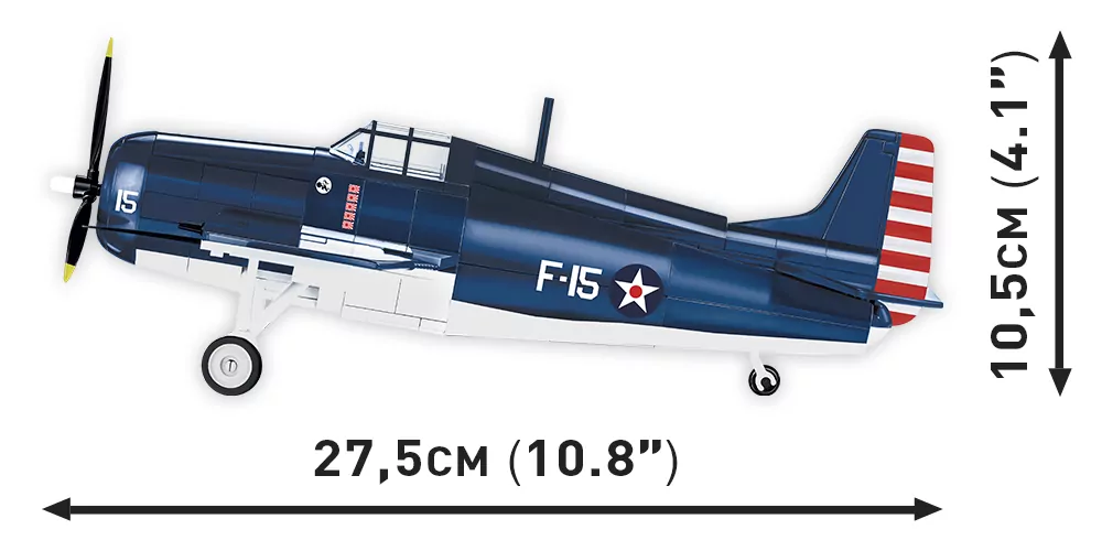 Samolot Myśliwski WWII F4F WILDCAT-NORTHROP GRUMMAN - tantis.pl