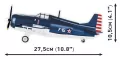 Samolot Myśliwski WWII F4F WILDCAT-NORTHROP GRUMMAN - tantis.pl