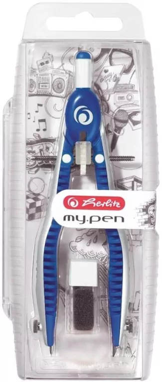 Cyrkiel My.Pen niebiesko-biały - tantis.pl