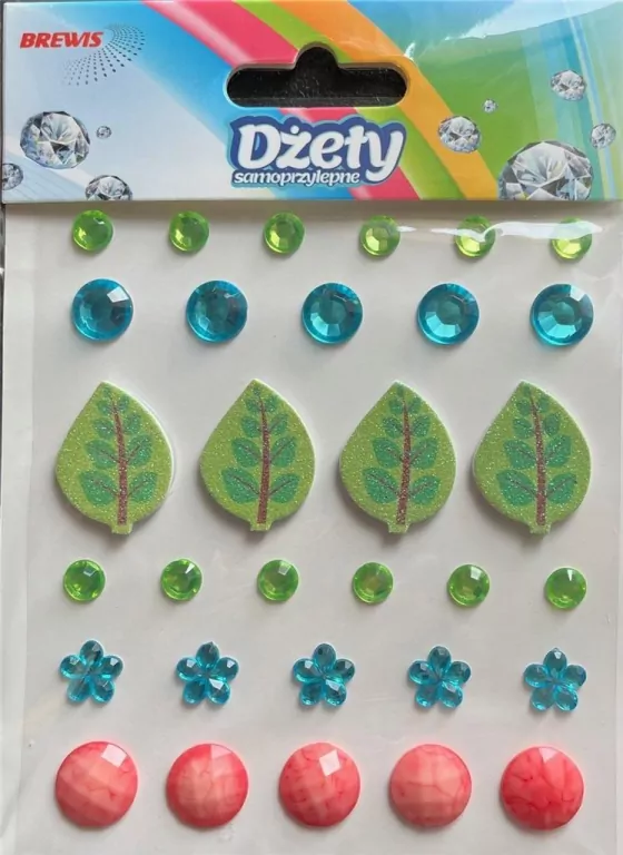 Dżety samoprzylepne 31szt - tantis.pl