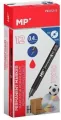 Marker permanentny 0,4mm do CD/DVD czerw (12szt) - tantis.pl