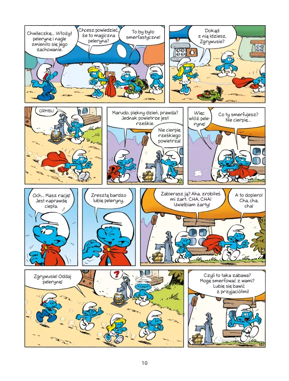 Smerfy. Smerfy i magiczna peleryna - tantis.pl