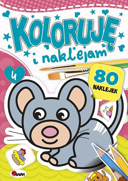 Koloruję i naklejam 4 - tantis.pl