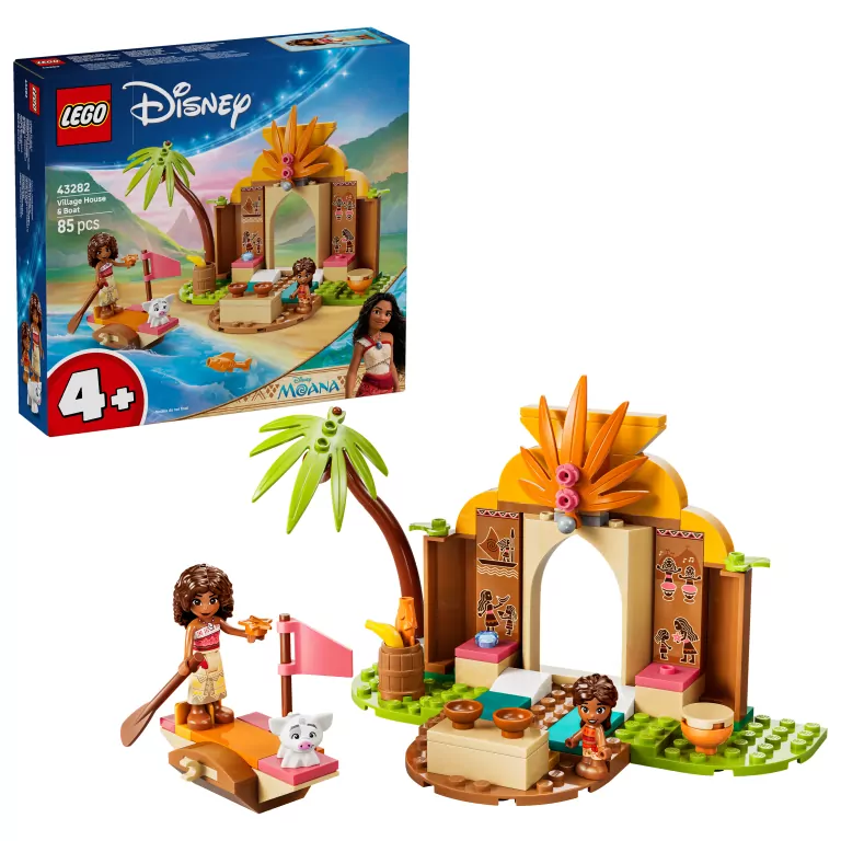 LEGO® Wiejska chatka i łódź 43282 - tantis.pl