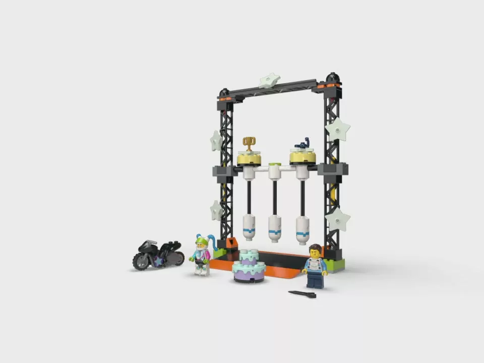 LEGO® City Stunt. Wyzwanie kaskaderskie: przewracanie. 60341 - tantis.pl