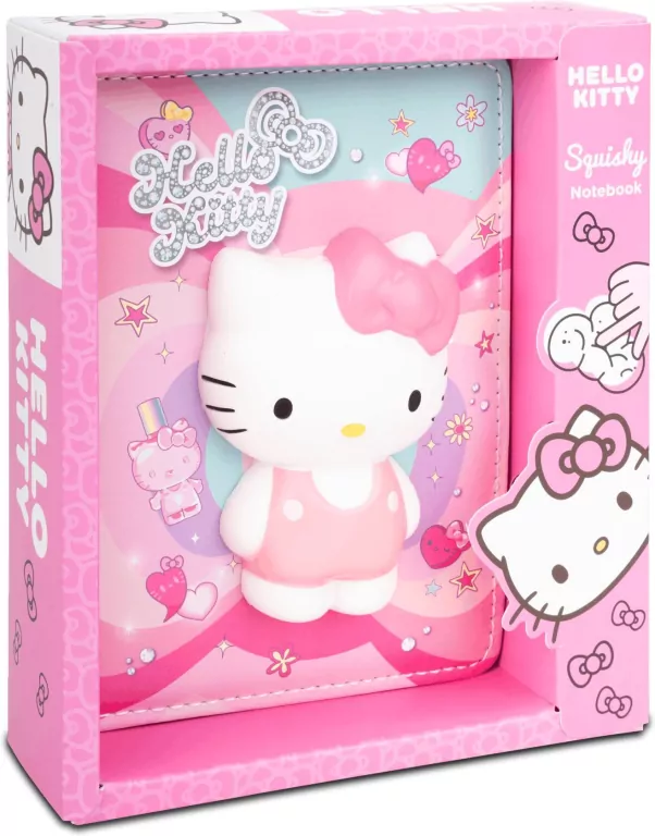 Notes B6 100k.Hello Kitty Pink Squishy 3D wzór 3 - tantis.pl