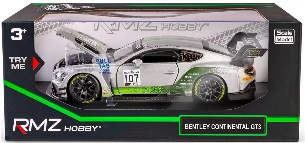 RMZ HOBBY 1:32 Bentley Continental GT3 2019 #107 - tantis.pl