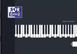 Zeszyt do nut A5/16K. 10 sztuk