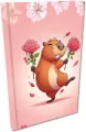 Notes A5/192 kratka Soft Touch Kapibara - tantis.pl