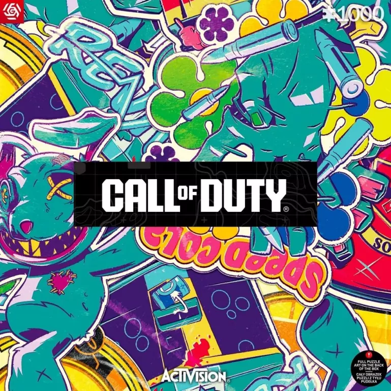Puzzle 1000 Call of Duty Zombies Collage - tantis.pl
