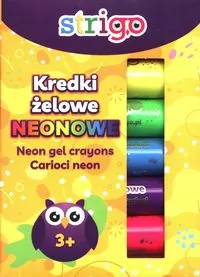 Kredki żelowe. Neonowe - tantis.pl