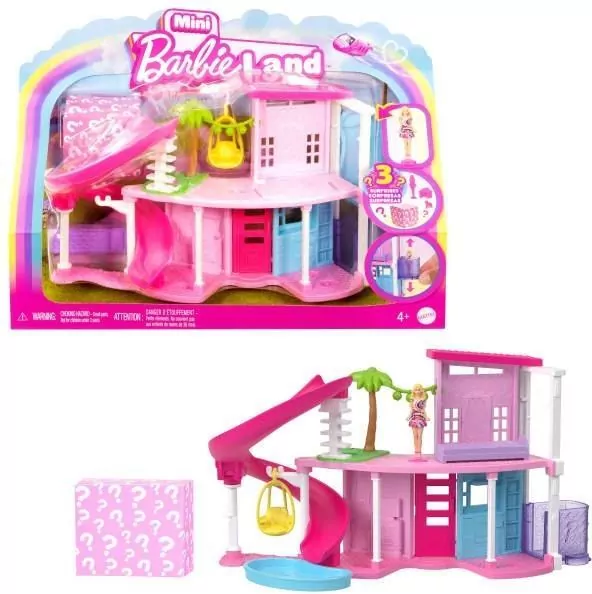 Barbie Mini BarbieLand domek - tantis.pl