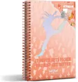 Notatnik A5 Tancerka Balerina zapachowy z naklejkami WOW00145 - tantis.pl