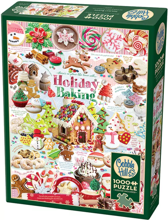 Puzzle 1000 Świąteczne pieczenie - tantis.pl