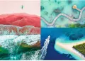 Puzzle 500. Aerial Mindblow: Over the Water TREFL - tantis.pl