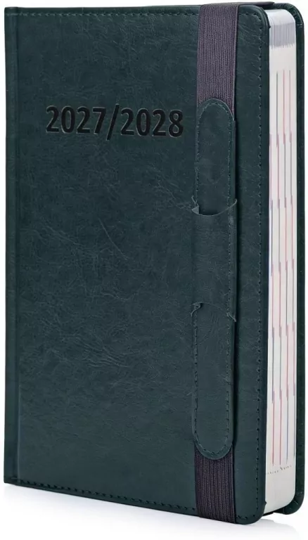 Kalendarz 2027/28 A5 Dwu-letni Zielony - tantis.pl