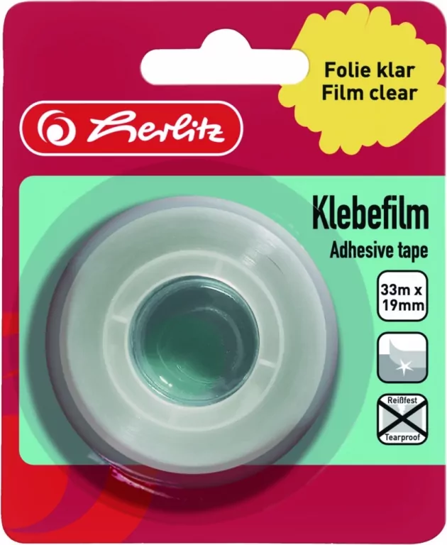 Taśma klejąca, przeźroczysta 33mm/19mm - tantis.pl
