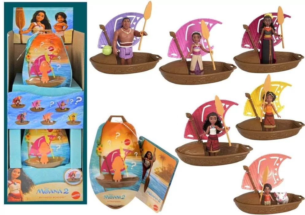 Figurka Disney Vaiana łódka niespodzianka mix - tantis.pl