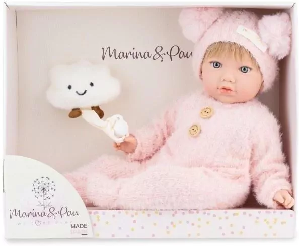 Lalka hiszpańska Alina z maskotką chmurką 45cm - tantis.pl