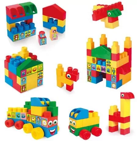 Wader. Big Blocks klocki 51 elementów - tantis.pl