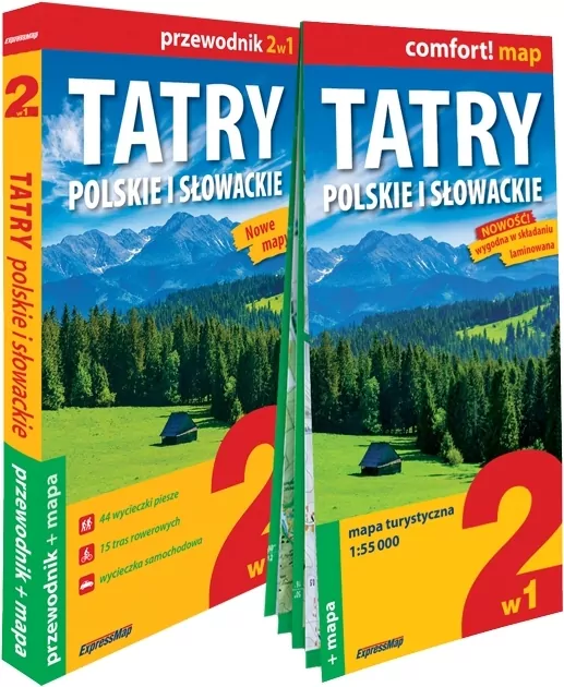 Tatry Polskie i Słowackie przewodnik 2w1 - tantis.pl